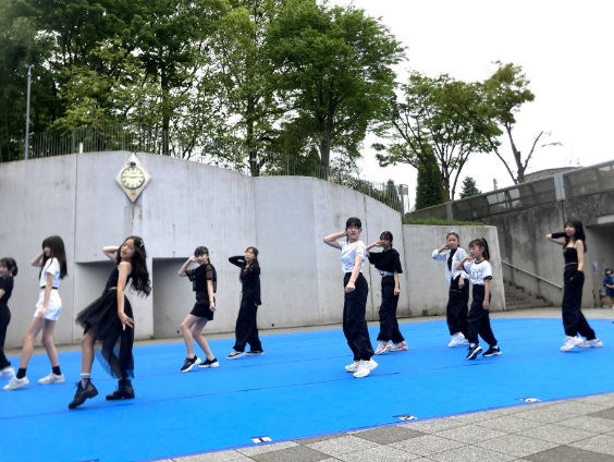 kpopのレッスン風景